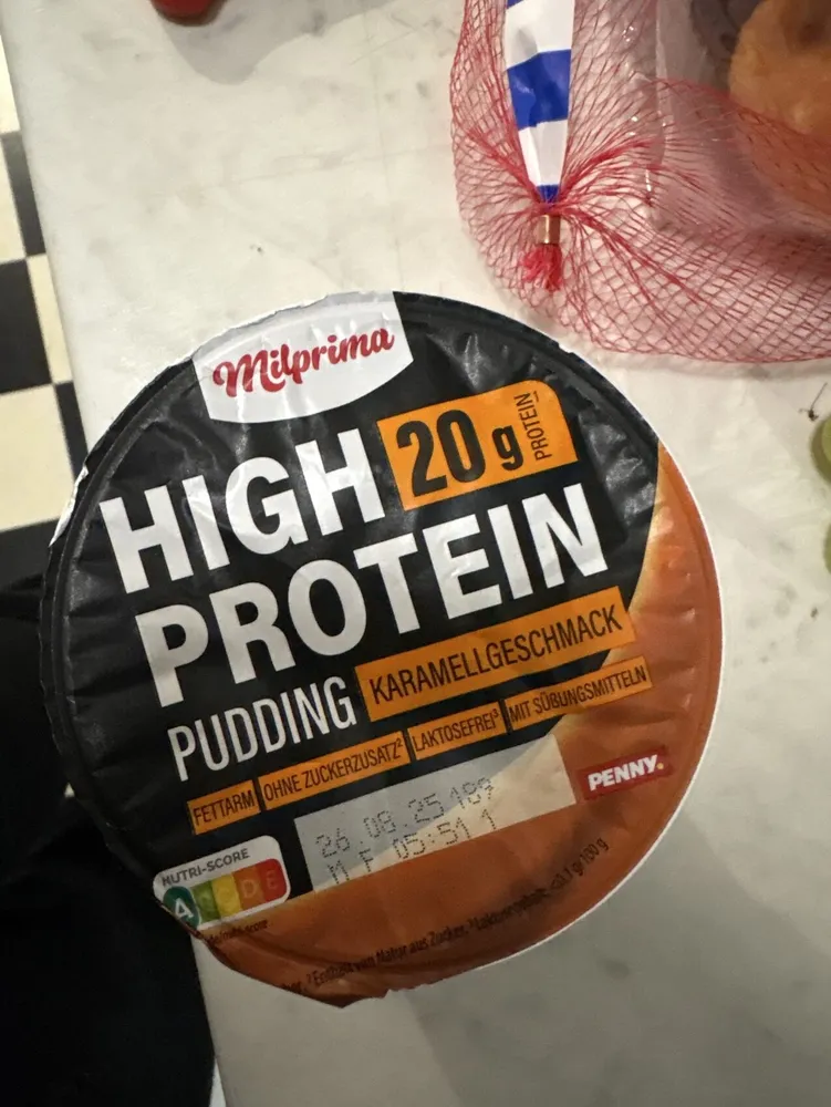 Pudding Karamellgeschmack