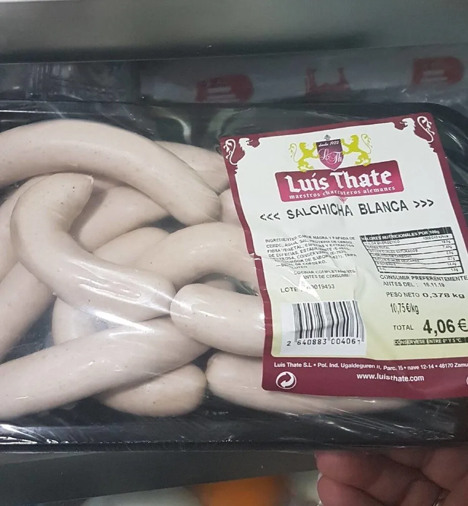 Salchicha blanca