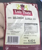 Salchicha blanca