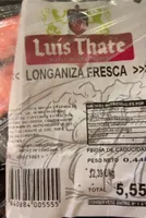 Longaniza fresca