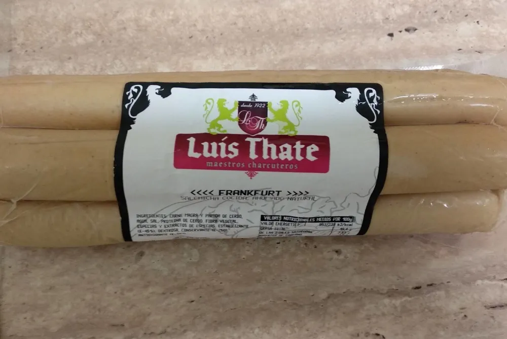Salchicha cocida Frankfurt