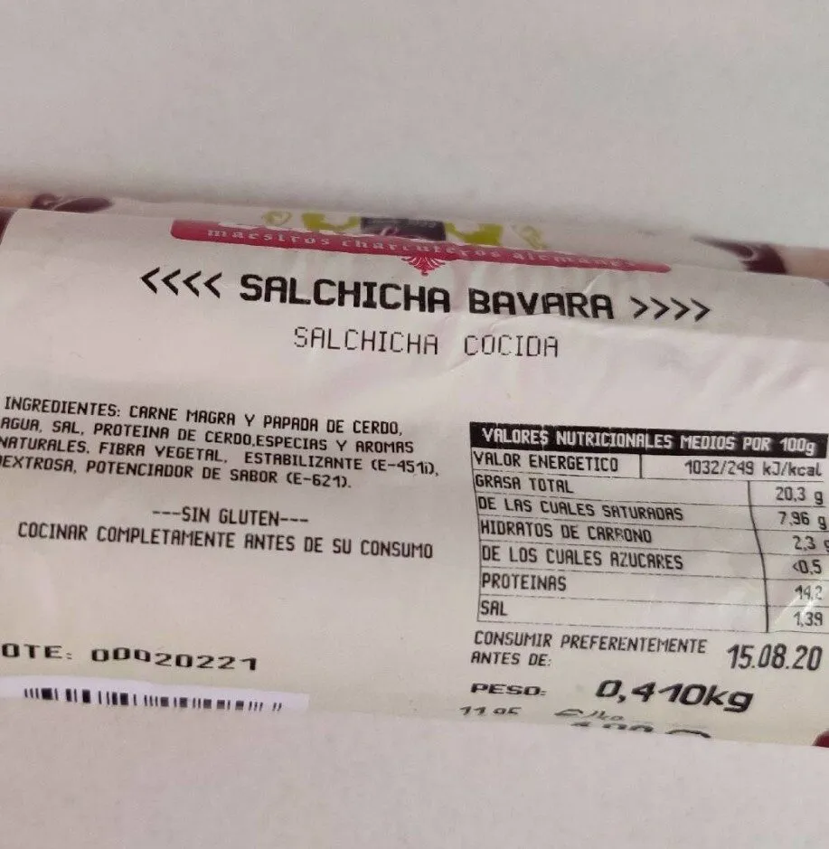 Salchicha Bávara