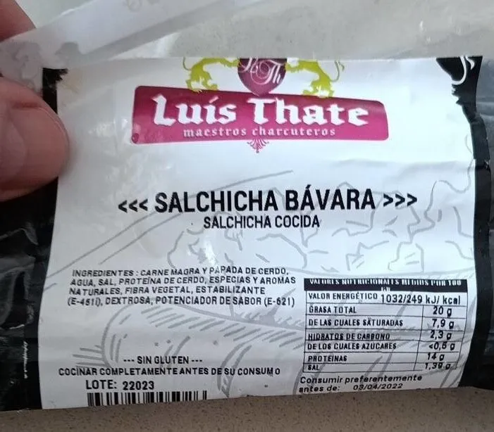Salchicha bavara