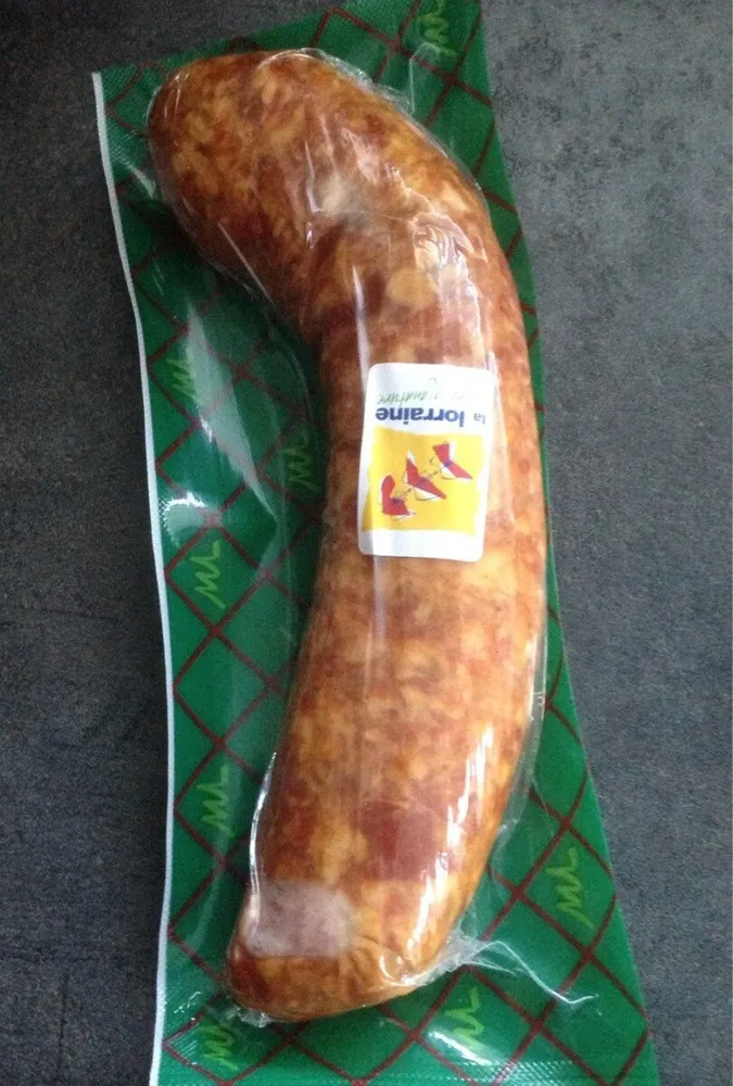 Saucisse fumée lorraine
