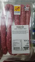 Chipolatas x5 supérieures à griller