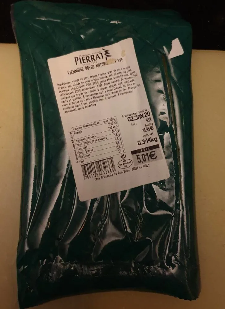 Saucisses viennoises