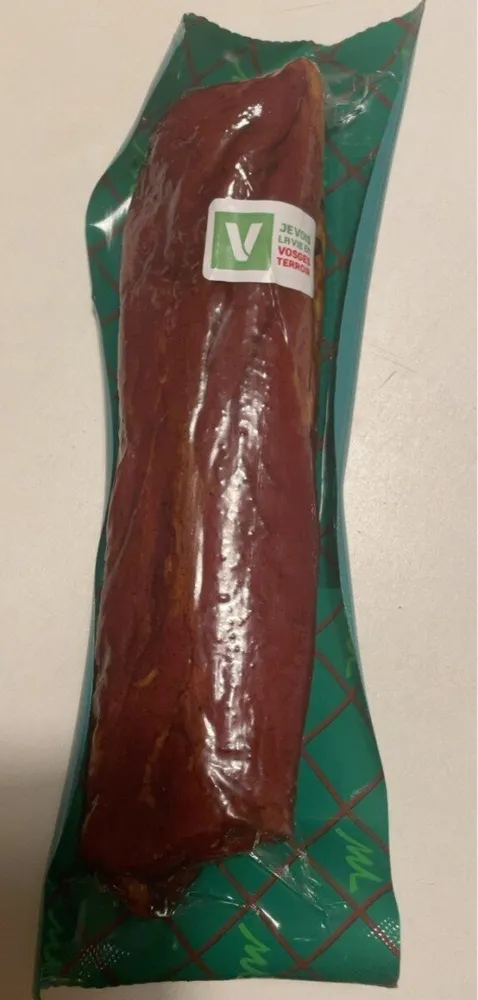 Filet mignon de porc sale au sel sec et fumé