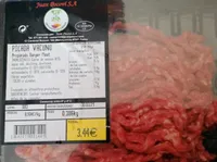 Carne picada vacuno