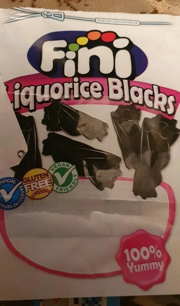 Liquorice blacks