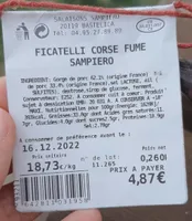 Figatelli corse fume