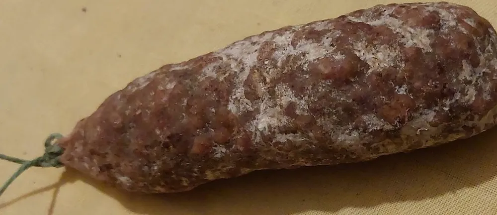 Saucisson corse de sanglier fume