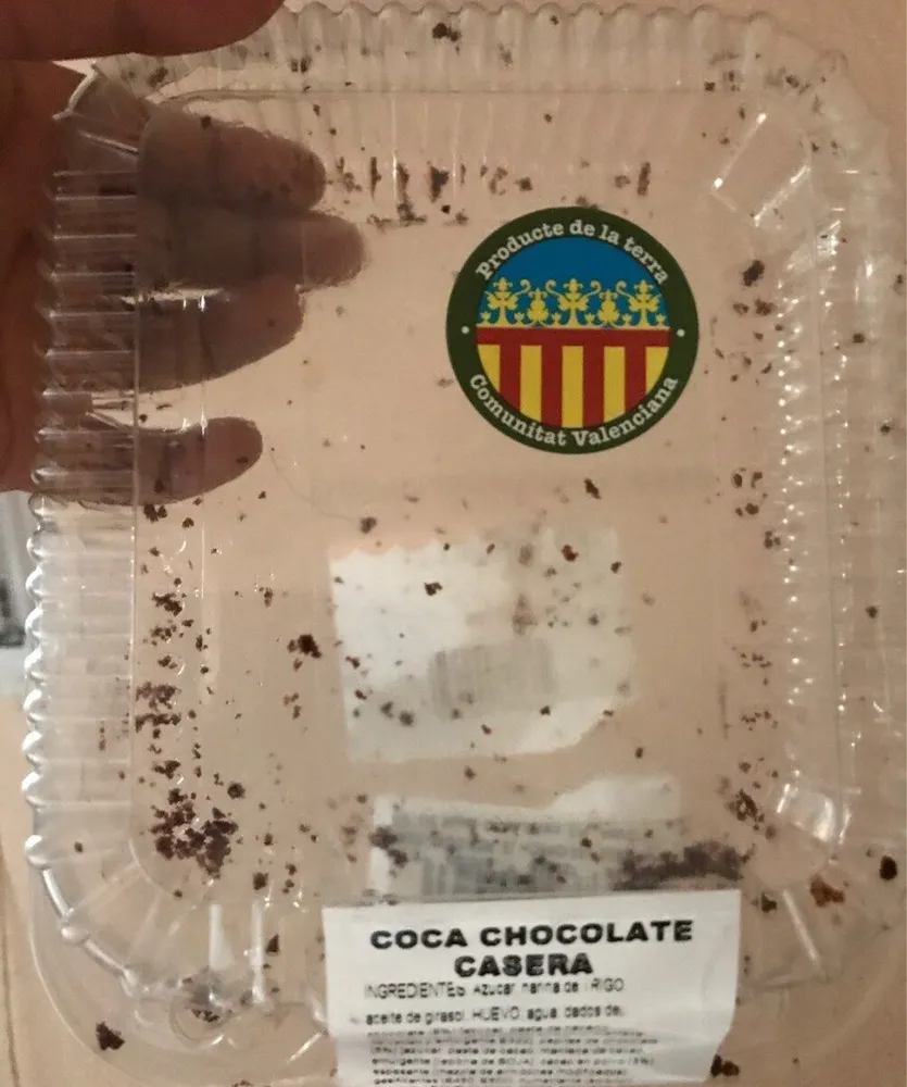 Coca chocolate casera