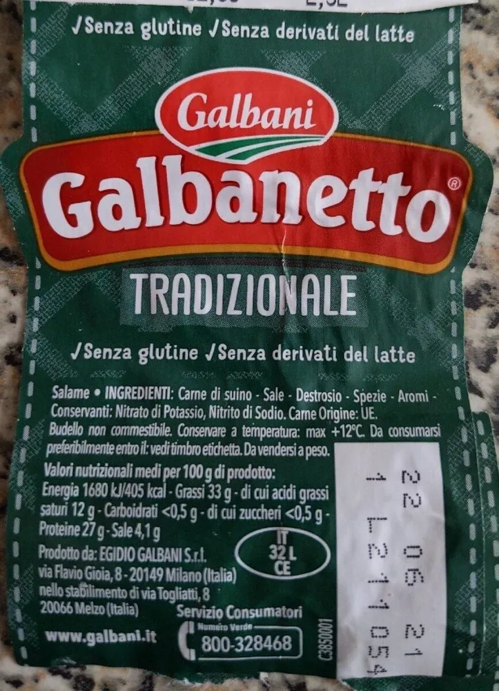 Galbanetto Tradizionale