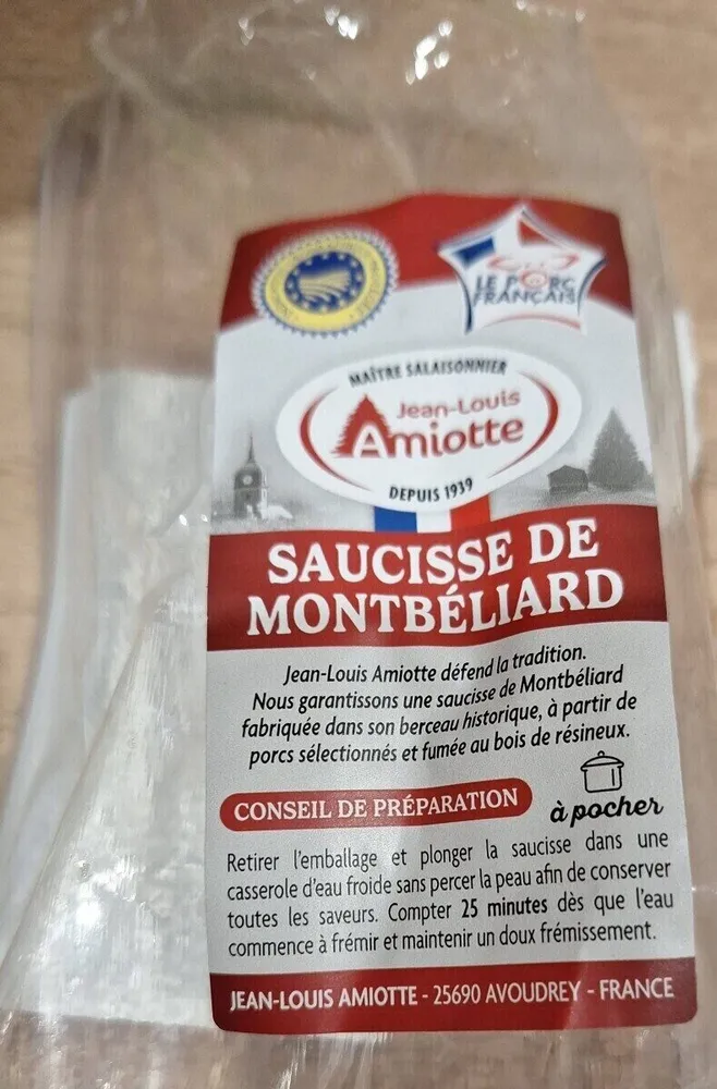 Saucisse de Montbéliard
