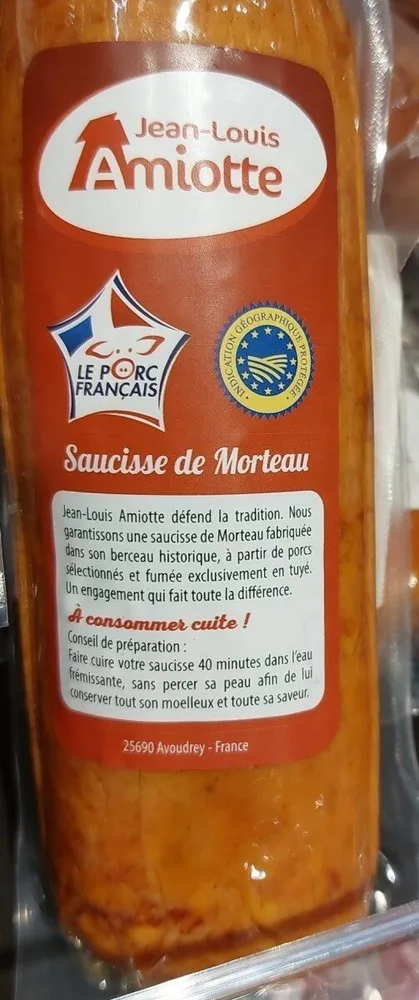 Saucisse de morteau