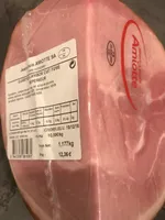Quartier de jambon cuit fumé supérieur