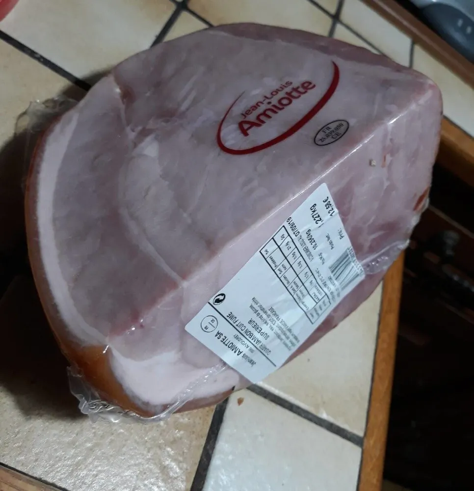 Jambon cuit fumé