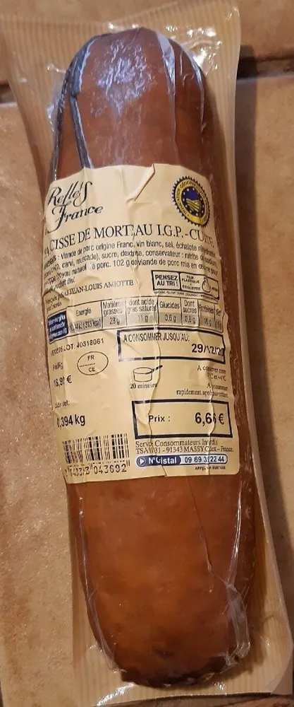 Saucisse de mortau