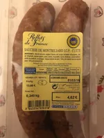 Saucisse de Montbéliard IGP Cuite