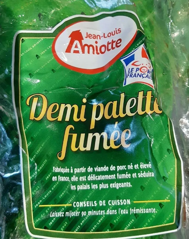 Demi palette fumée