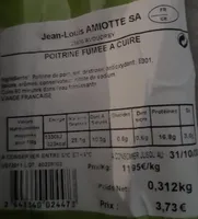 Poitrine fumée