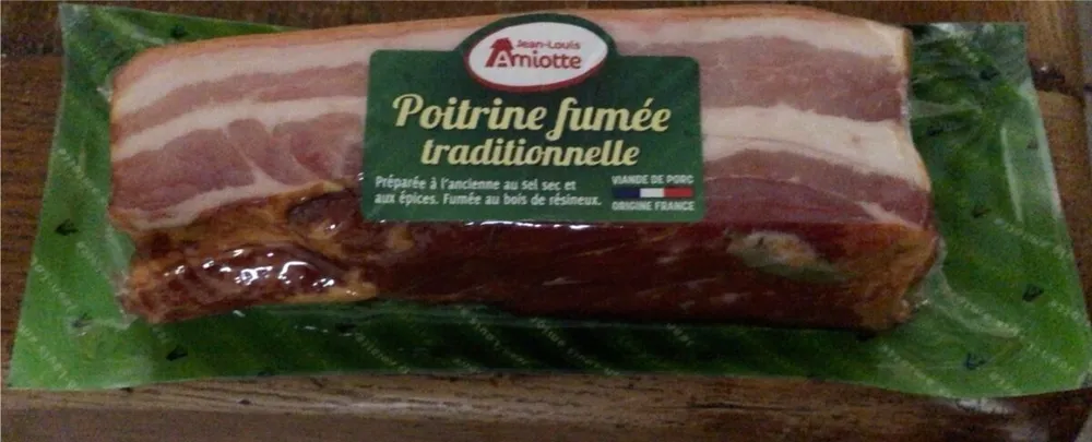 Poitrine fumée à cuire