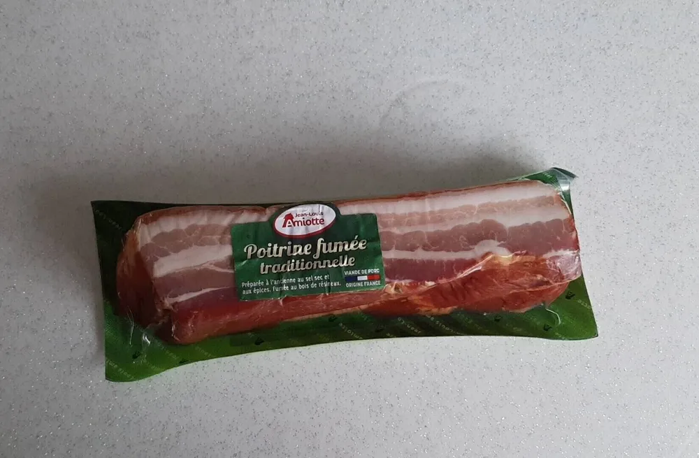 Poitrine fumée traditionnelle