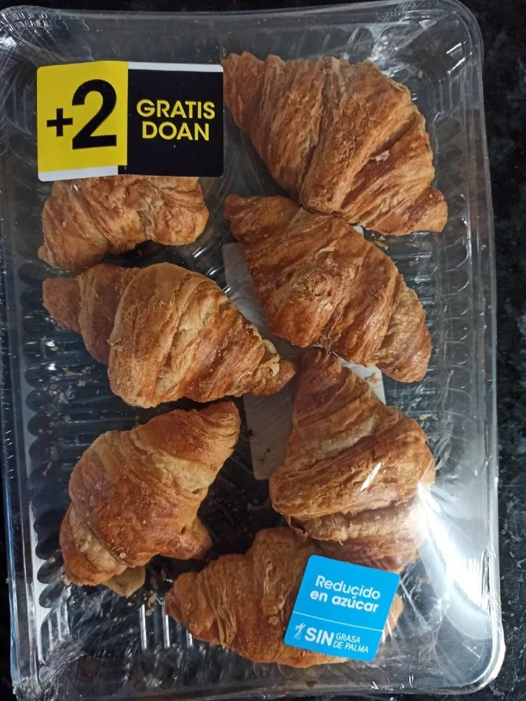Mini croissant 23% mantequilla