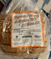 Hogaza natural de centeno 30% y avena 6%