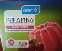 Gelatina Sabor Cereza