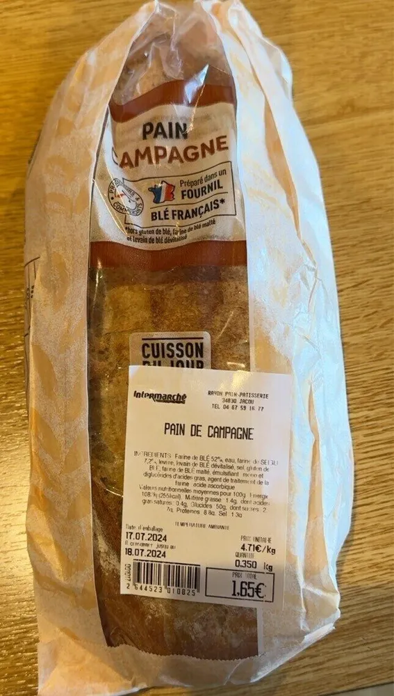 Pain campagne