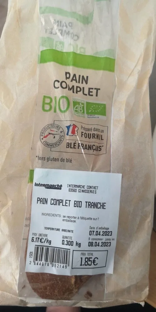 Pain complet BIO