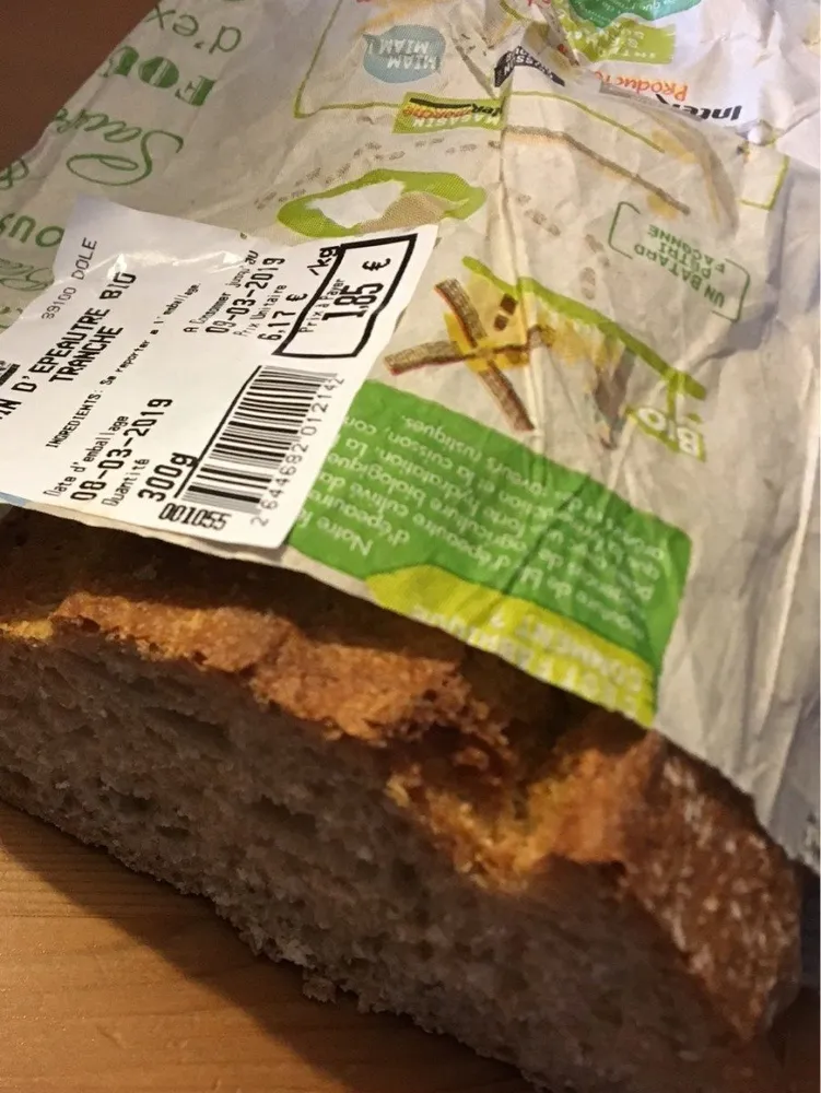 Pain d'epeautre bio