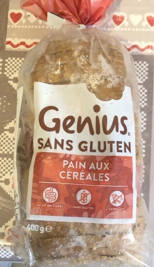 Pain aux céréales tranche sans gluten