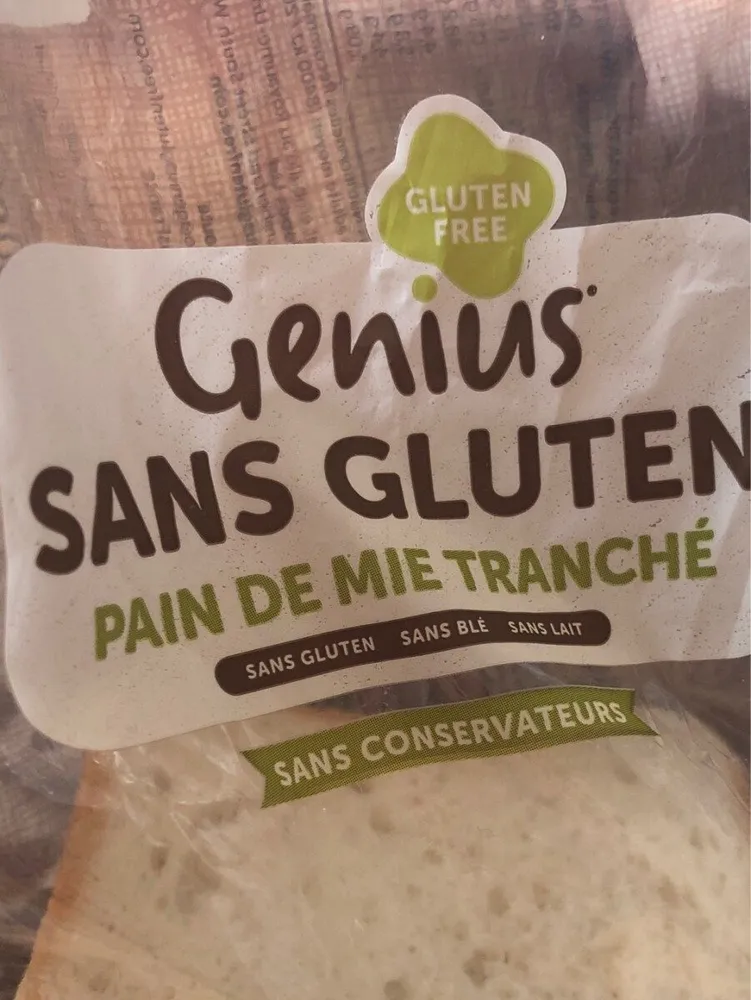 Pain de mie sans gluten