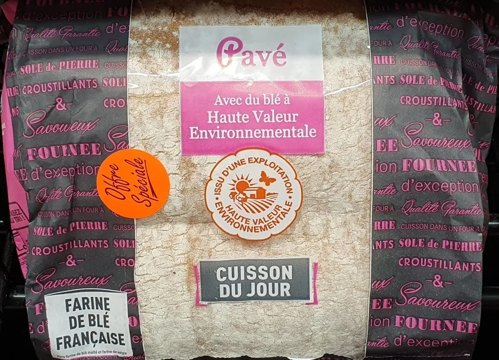 Pain pavé