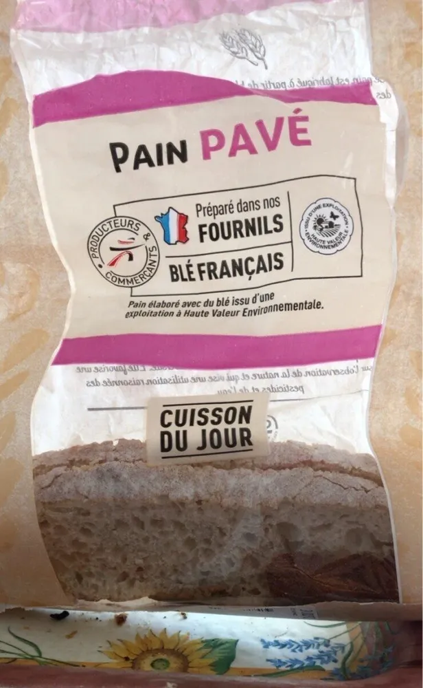 Pain pavé