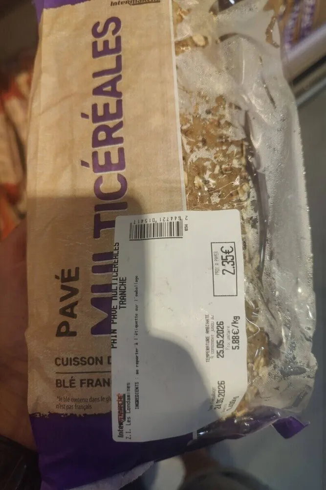 Pavé Multi céréales