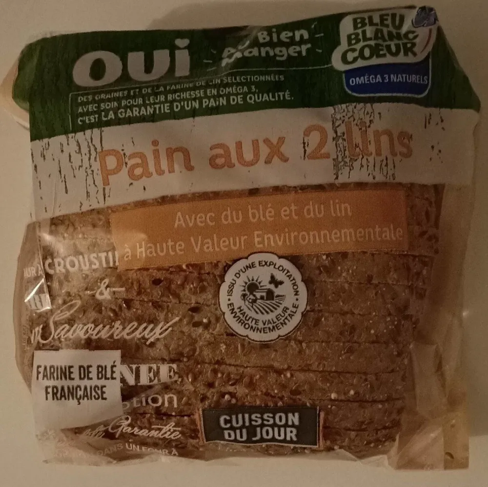 Pain aux 2 lins