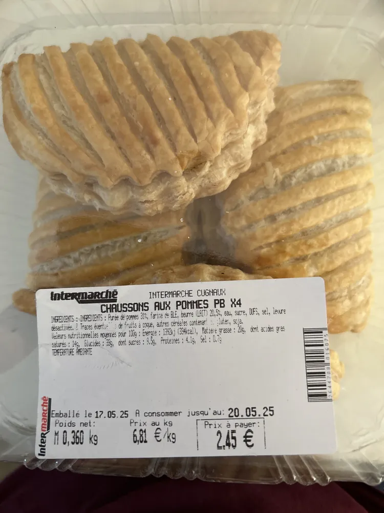 Chaussons aux pomme