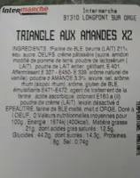 Triangle aux amandes
