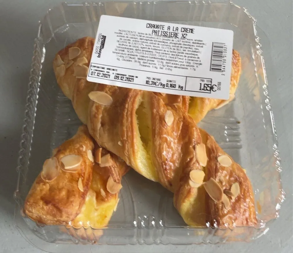 Cravate à la crème