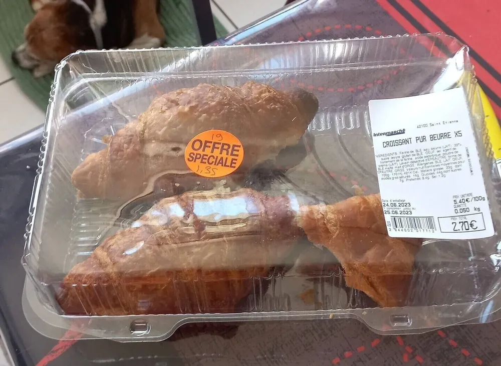 Croissant pur beurre