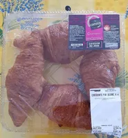 Croissants pur beurre x4