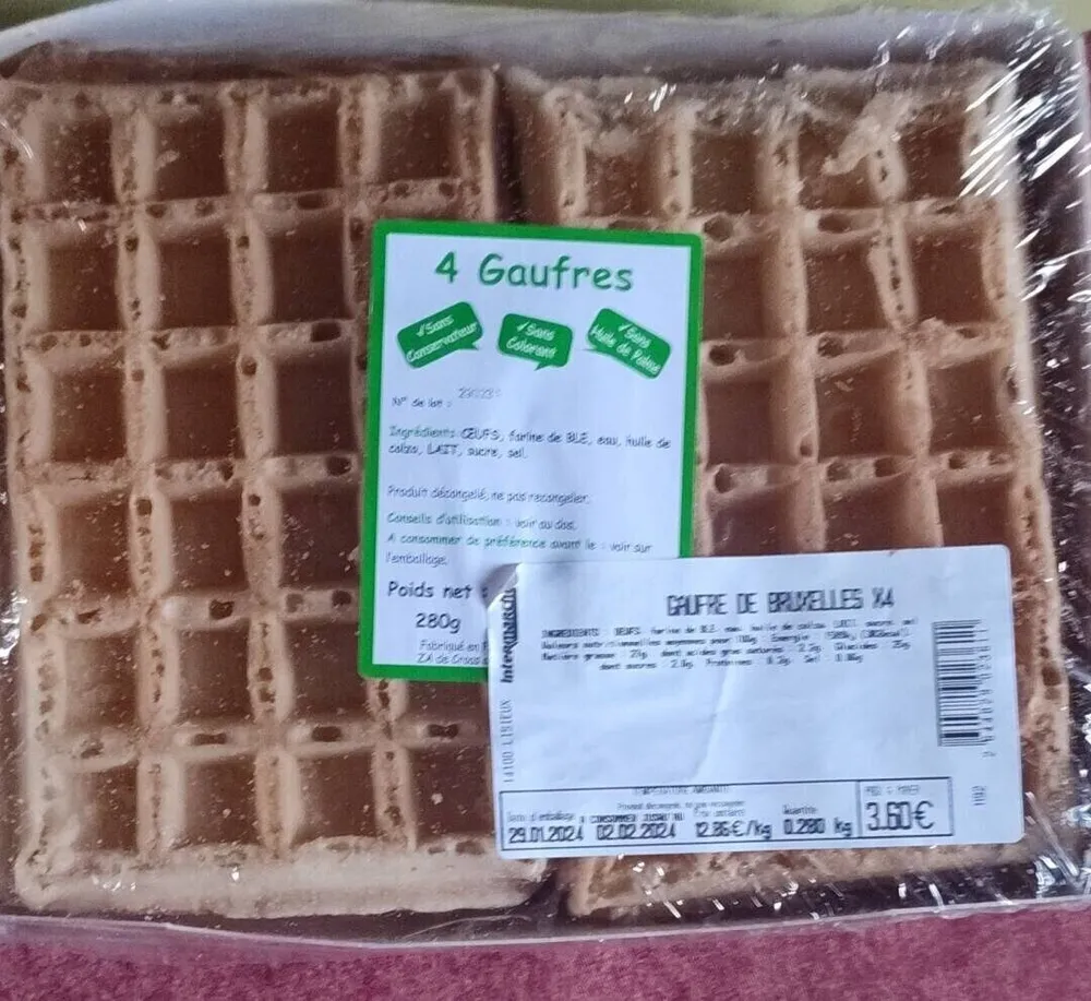 Gaufre de Bruxelles