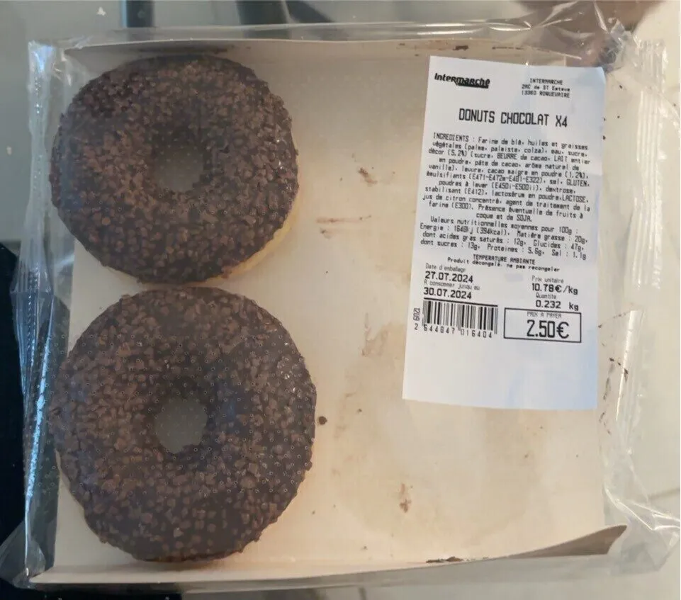 Donuts chocolat