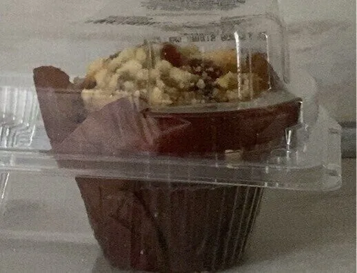 Muffin fruit rouge