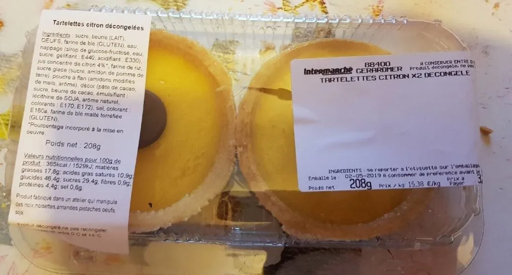 Tartelette citron