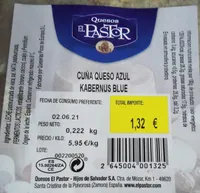 Cuña queso azul