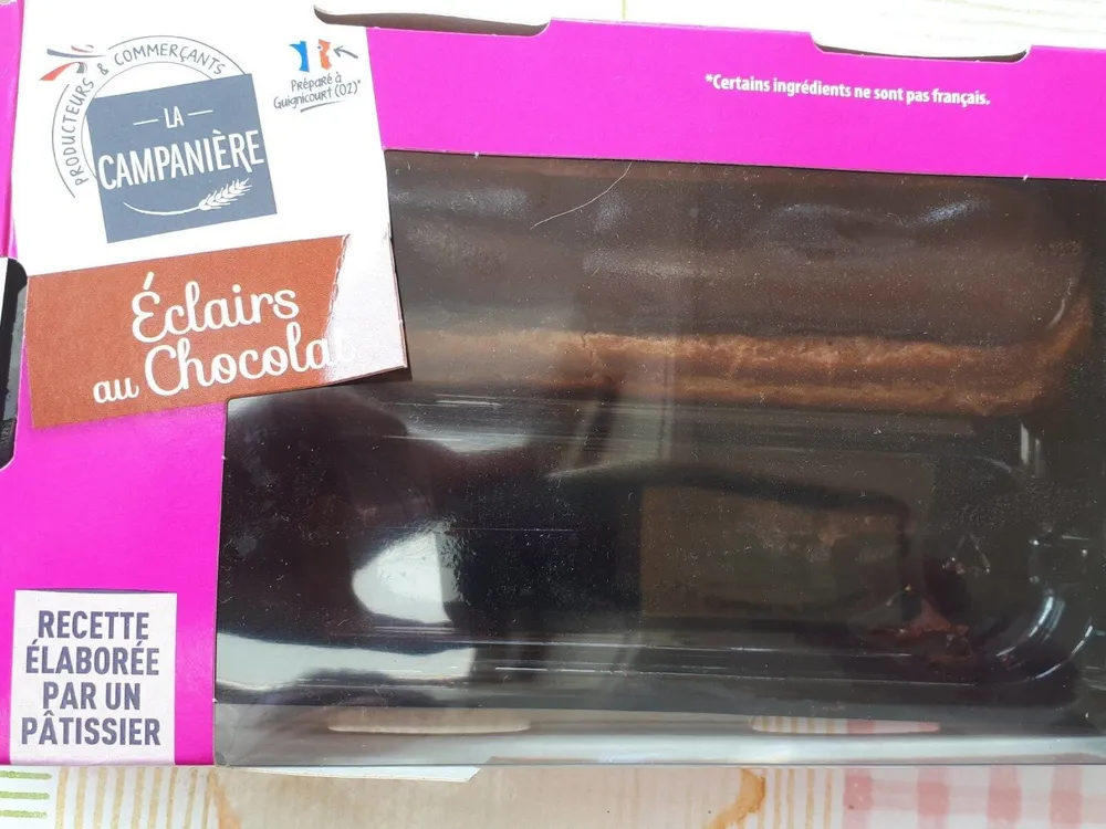 Éclairé au chocolat